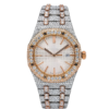 Stunning White Dial Diamonds Watch