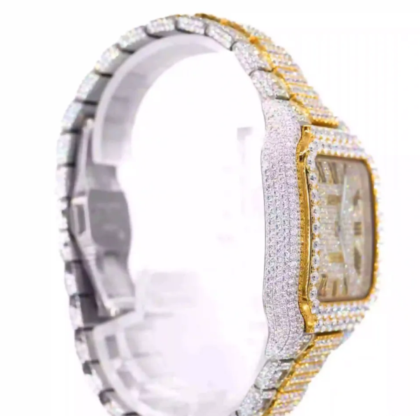 Dazzling 41MM Studded Diamond Watch - Image 3