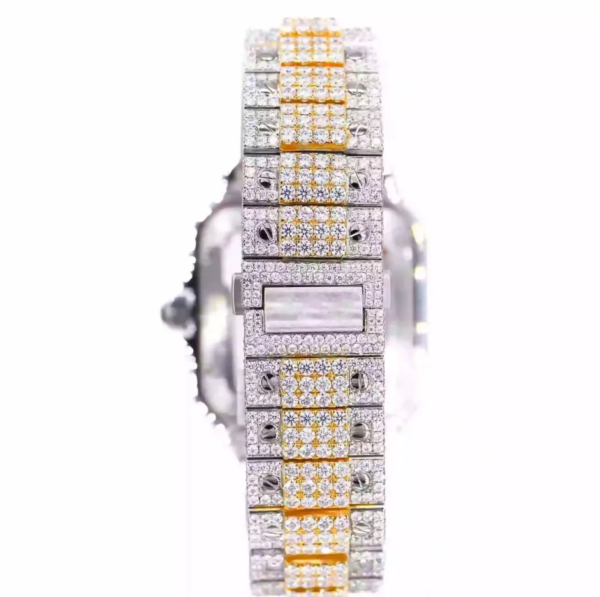 Dazzling 41MM Studded Diamond Watch - Image 4