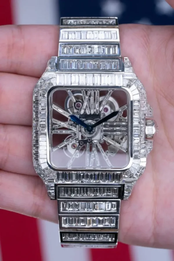 Dazzling Skelton Dial Automatic Movement Watch - Image 3