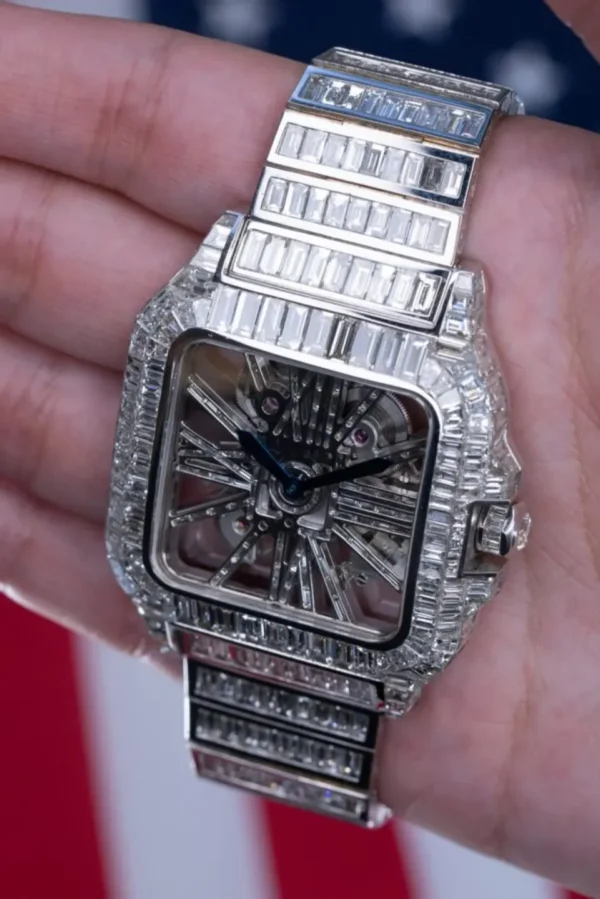 Dazzling Skelton Dial Automatic Movement Watch - Image 4