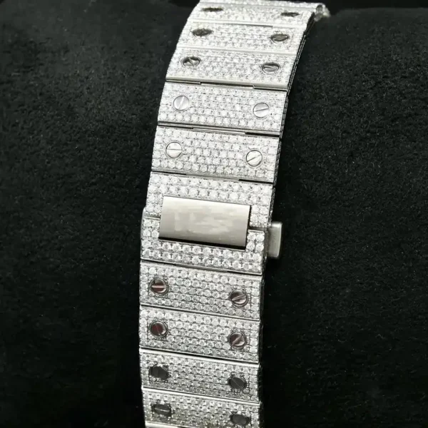 Exquisite Diamond Bezel Watch - Image 4