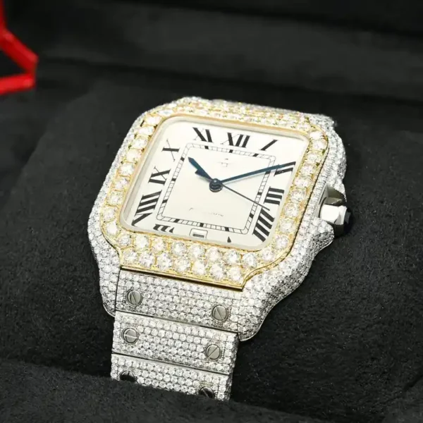 Exquisite Diamond Bezel Watch - Image 3