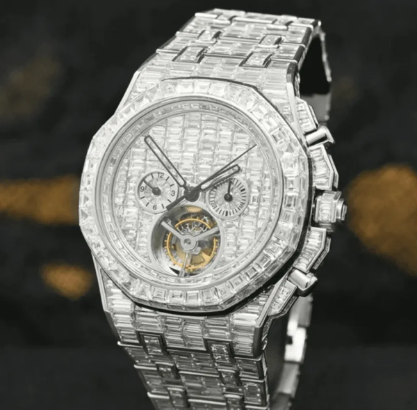 Unique 42mm Ap Diamond Watch - Image 2