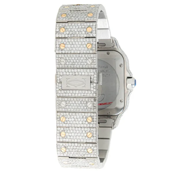 Exquisite Diamond Bezel Watch - Image 5