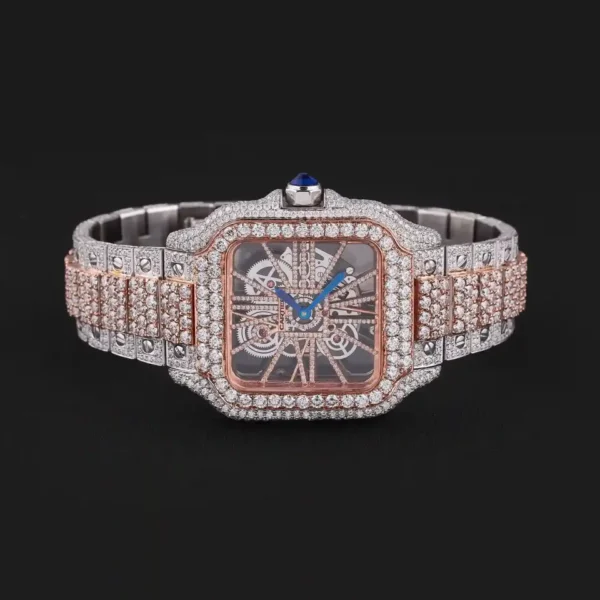 ELEGANCE 41MM TWO TONE DIAMOND WATCH - Image 7