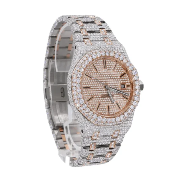 41MM DIAMOND DIAL Studded Diamond Watch - Image 2