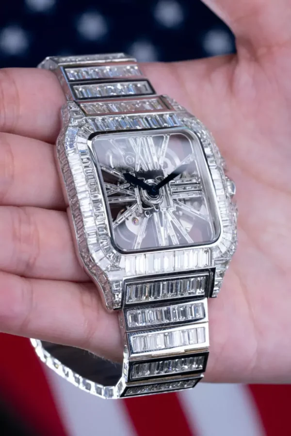 Dazzling Skelton Dial Automatic Movement Watch - Image 9