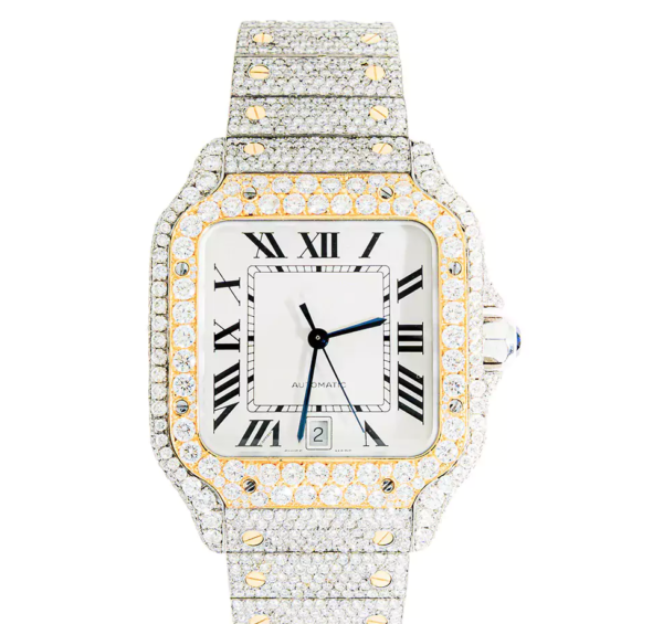 Exquisite Diamond Bezel Watch