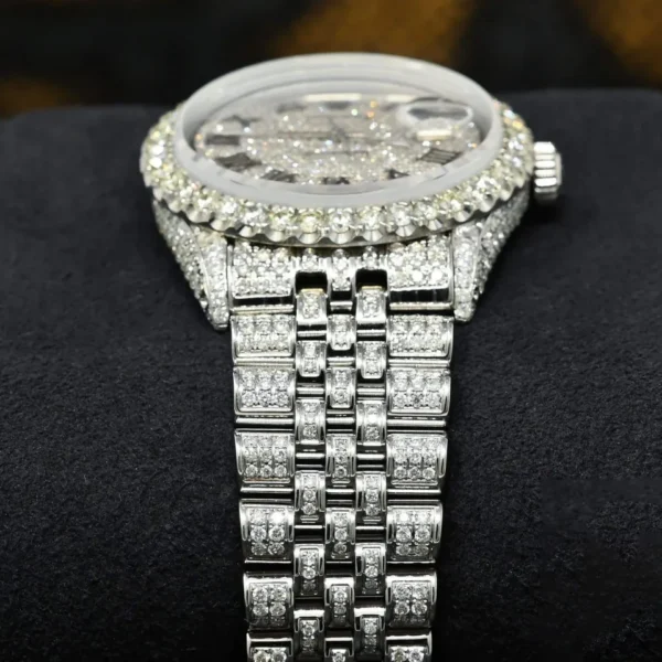 DAZZLING 36MM ARABIC DIAL STUDDED WATCH - Image 3