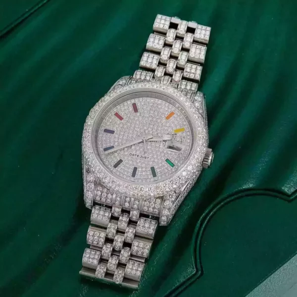 DAZZLING 36MM STAINLESS STEEL WATCH - Image 2