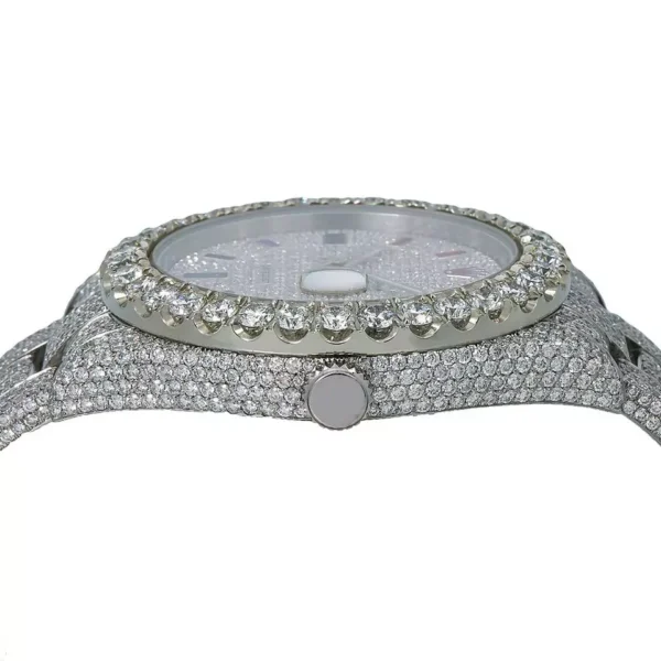 LUXURIOUS 41MM OYSTER STUDDED WATCH - Image 11