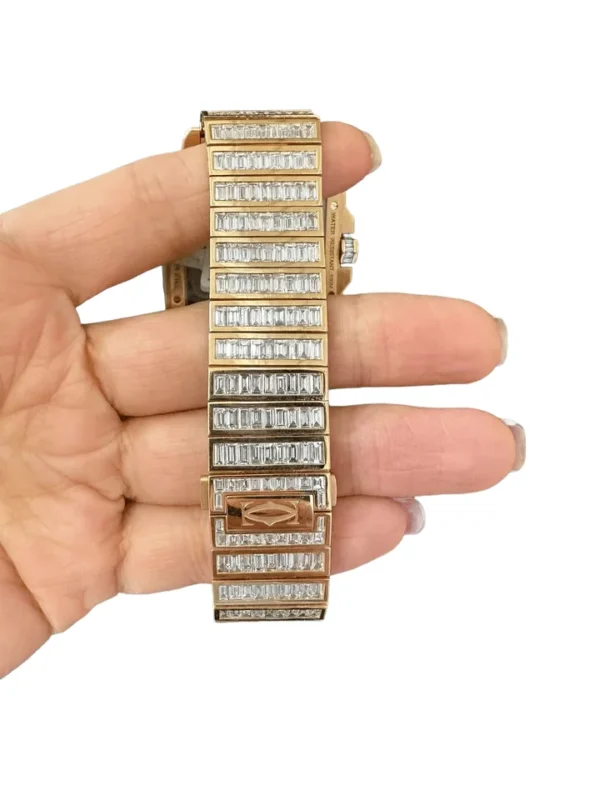 Dazzling Automatic Movement Baguette Watch - Image 4