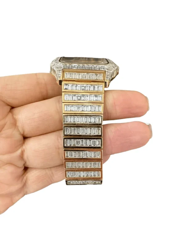 Dazzling Automatic Movement Baguette Watch - Image 3