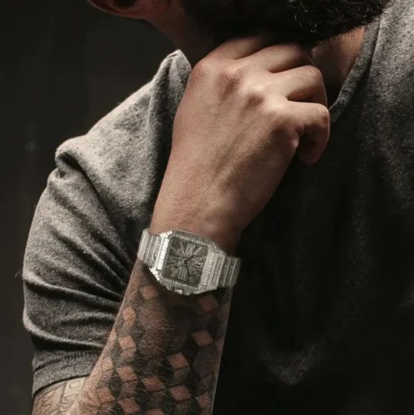 Dazzling Skelton Dial Automatic Movement Watch - Image 5
